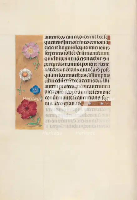 Hours of Queen Isabella the Catholic, Queen of Spain: Fol. 96v, c. 1500. Creator: Master of the First Prayerbook of Maximillian (Flemish, c. 1444-1519); Associates, and.