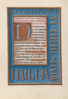 Hours of Queen Isabella the Catholic, Queen of Spain: Fol, 98r, c. 1500. Creator: Master of the First Prayerbook of Maximillian (Flemish, c. 1444-1519); Associates, and