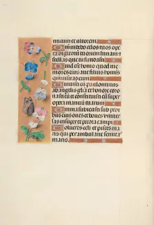 Hours of Queen Isabella the Catholic, Queen of Spain: Fol. 100v, c. 1500. Creator: Master of the First Prayerbook of Maximillian (Flemish, c. 1444-1519); Associates, and
