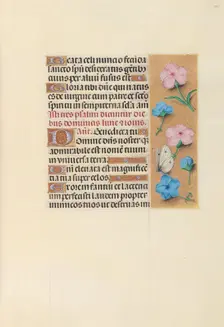 Hours of Queen Isabella the Catholic, Queen of Spain: Fol. 100r, c. 1500. Creator: Master of the First Prayerbook of Maximillian (Flemish, c. 1444-1519); Associates, and
