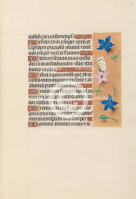 Hours of Queen Isabella the Catholic, Queen of Spain: Fol. 102r, c. 1500. Creator: Master of the First Prayerbook of Maximillian (Flemish, c. 1444-1519); Associates, and.