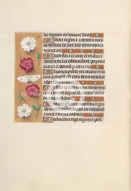 Hours of Queen Isabella the Catholic, Queen of Spain: Fol. 104v, c. 1500. Creator: Master of the First Prayerbook of Maximillian (Flemish, c. 1444-1519); Associates, and.