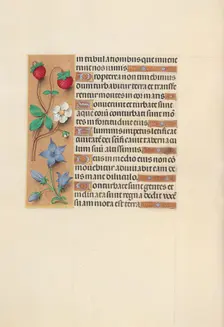 Hours of Queen Isabella the Catholic, Queen of Spain: Fol. 105v, c. 1500. Creator: Master of the First Prayerbook of Maximillian (Flemish, c. 1444-1519); Associates, and