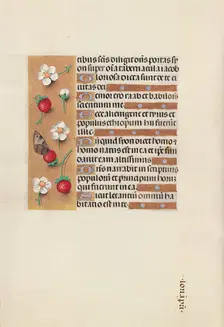 Hours of Queen Isabella the Catholic, Queen of Spain: Fol. 106v, c. 1500. Creator: Master of the First Prayerbook of Maximillian (Flemish, c. 1444-1519); Associates, and