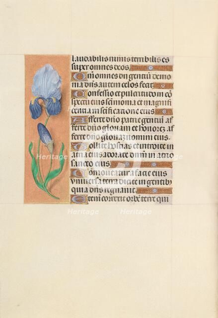 Hours of Queen Isabella the Catholic, Queen of Spain: Fol. 107v, c. 1500. Creator: Master of the First Prayerbook of Maximillian (Flemish, c. 1444-1519); Associates, and.
