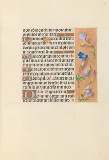 Hours of Queen Isabella the Catholic, Queen of Spain: Fol. 108r, c. 1500. Creator: Master of the First Prayerbook of Maximillian (Flemish, c. 1444-1519); Associates, and