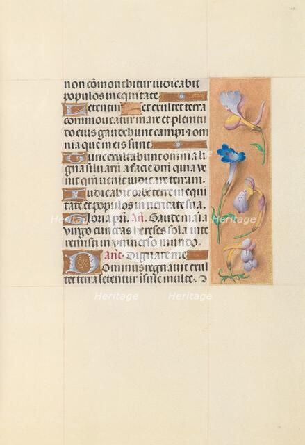 Hours of Queen Isabella the Catholic, Queen of Spain: Fol. 108r, c. 1500. Creator: Master of the First Prayerbook of Maximillian (Flemish, c. 1444-1519); Associates, and.