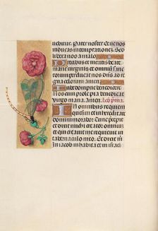 Hours of Queen Isabella the Catholic, Queen of Spain: Fol. 110v, c. 1500. Creator: Master of the First Prayerbook of Maximillian (Flemish, c. 1444-1519); Associates, and