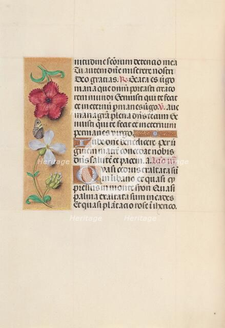 Hours of Queen Isabella the Catholic, Queen of Spain: Fol. 111v, c. 1500. Creator: Master of the First Prayerbook of Maximillian (Flemish, c. 1444-1519); Associates, and.