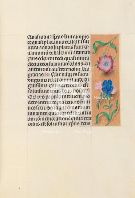 Hours of Queen Isabella the Catholic, Queen of Spain: Fol. 112r, c. 1500. Creator: Master of the First Prayerbook of Maximillian (Flemish, c. 1444-1519); Associates, and.