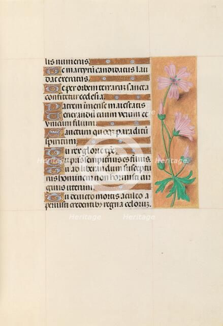 Hours of Queen Isabella the Catholic, Queen of Spain: Fol. 113r, c. 1500. Creator: Master of the First Prayerbook of Maximillian (Flemish, c. 1444-1519); Associates, and.
