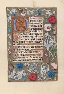 Hours of Queen Isabella the Catholic, Queen of Spain: Fol. 116r, c. 1500. Creator: Master of the First Prayerbook of Maximillian (Flemish, c. 1444-1519); Associates, and