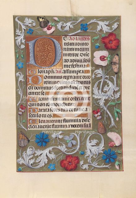 Hours of Queen Isabella the Catholic, Queen of Spain: Fol. 116r, c. 1500. Creator: Master of the First Prayerbook of Maximillian (Flemish, c. 1444-1519); Associates, and.