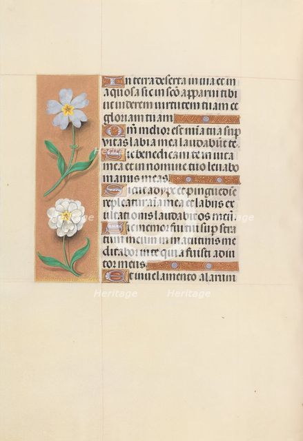 Hours of Queen Isabella the Catholic, Queen of Spain: Fol. 117v, c. 1500. Creator: Master of the First Prayerbook of Maximillian (Flemish, c. 1444-1519); Associates, and.