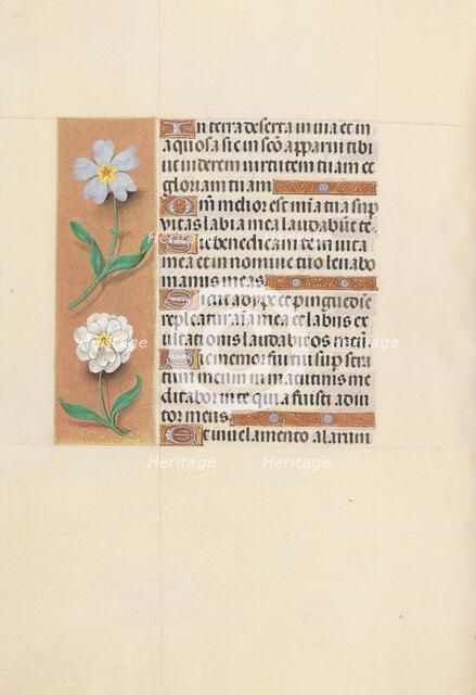 Hours of Queen Isabella the Catholic, Queen of Spain: Fol. 117v, c. 1500. Creator: Master of the First Prayerbook of Maximillian (Flemish, c. 1444-1519); Associates, and.