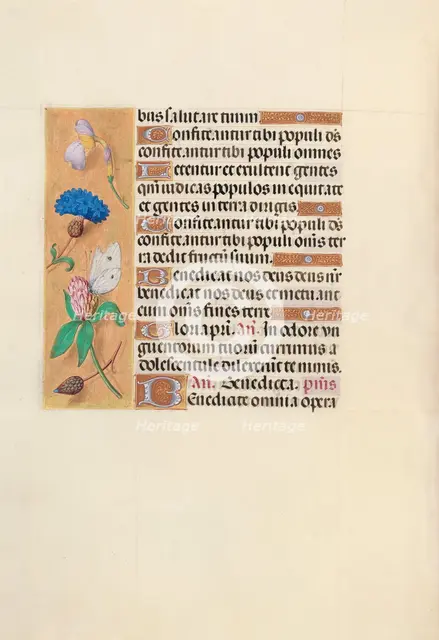 Hours of Queen Isabella the Catholic, Queen of Spain: Fol. 118v, c. 1500. Creator: Master of the First Prayerbook of Maximillian (Flemish, c. 1444-1519); Associates, and.
