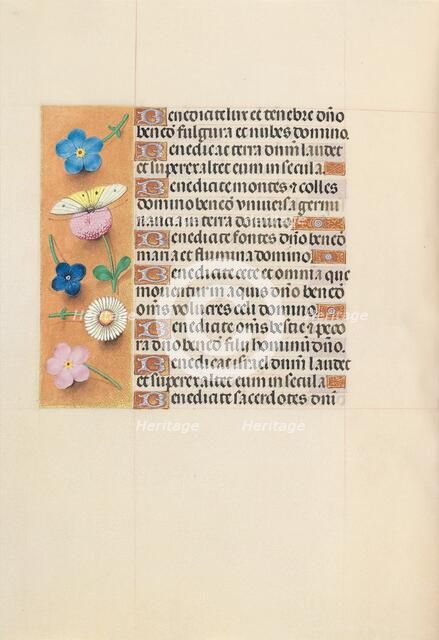 Hours of Queen Isabella the Catholic, Queen of Spain: Fol. 119v, c. 1500. Creator: Master of the First Prayerbook of Maximillian (Flemish, c. 1444-1519); Associates, and.