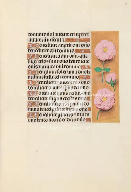 Hours of Queen Isabella the Catholic, Queen of Spain: Fol. 119r, c. 1500. Creator: Master of the First Prayerbook of Maximillian (Flemish, c. 1444-1519); Associates, and.