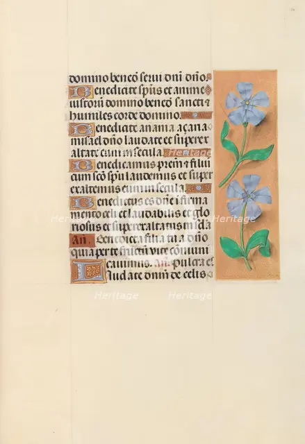 Hours of Queen Isabella the Catholic, Queen of Spain: Fol. 120r, c. 1500. Creator: Master of the First Prayerbook of Maximillian (Flemish, c. 1444-1519); Associates, and.