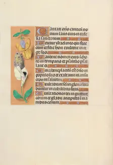 Hours of Queen Isabella the Catholic, Queen of Spain: Fol. 121v, c. 1500. Creator: Master of the First Prayerbook of Maximillian (Flemish, c. 1444-1519); Associates, and