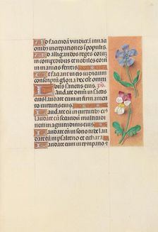 Hours of Queen Isabella the Catholic, Queen of Spain: Fol. 122r, c. 1500. Creator: Master of the First Prayerbook of Maximillian (Flemish, c. 1444-1519); Associates, and