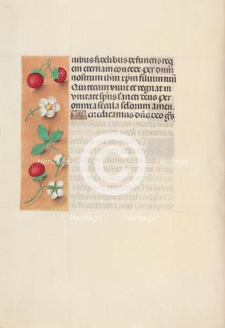 Hours of Queen Isabella the Catholic, Queen of Spain: Fol. 125v, c. 1500. Creator: Master of the First Prayerbook of Maximillian (Flemish, c. 1444-1519); Associates, and.