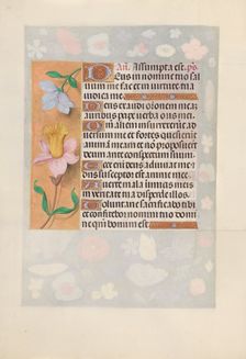 Hours of Queen Isabella the Catholic, Queen of Spain: Fol. 127v, c. 1500. Creator: Master of the First Prayerbook of Maximillian (Flemish, c. 1444-1519); Associates, and
