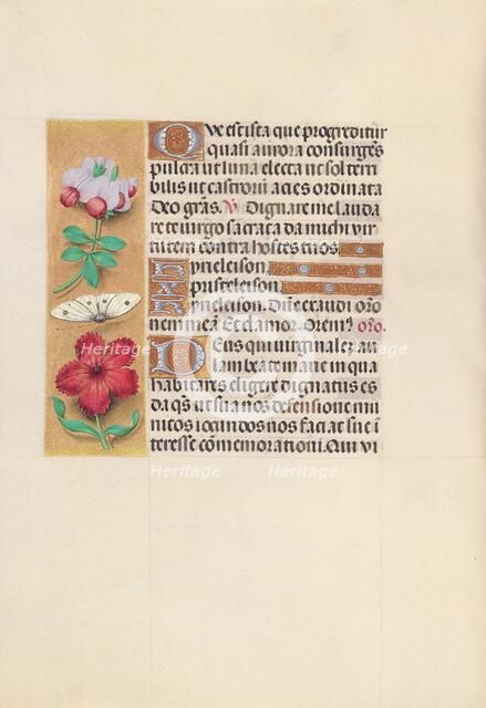Hours of Queen Isabella the Catholic, Queen of Spain: Fol. 129v, c. 1500. Creator: Master of the First Prayerbook of Maximillian (Flemish, c. 1444-1519); Associates, and.