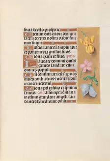 Hours of Queen Isabella the Catholic, Queen of Spain: Fol. 129r, c. 1500. Creator: Master of the First Prayerbook of Maximillian (Flemish, c. 1444-1519); Associates, and