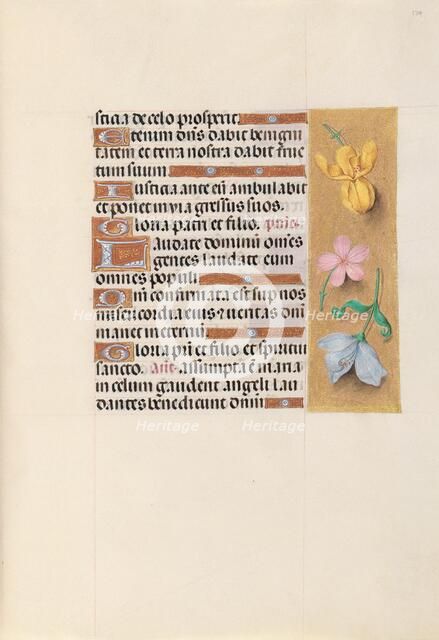 Hours of Queen Isabella the Catholic, Queen of Spain: Fol. 129r, c. 1500. Creator: Master of the First Prayerbook of Maximillian (Flemish, c. 1444-1519); Associates, and.