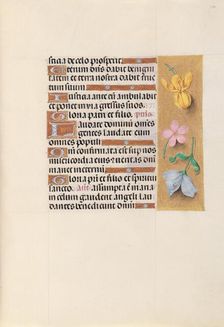 Hours of Queen Isabella the Catholic, Queen of Spain: Fol. 129r, c. 1500. Creator: Master of the First Prayerbook of Maximillian (Flemish, c. 1444-1519); Associates, and