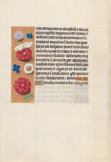 Hours of Queen Isabella the Catholic, Queen of Spain: Fol. 130v, c. 1500. Creator: Master of the First Prayerbook of Maximillian (Flemish, c. 1444-1519); Associates, and