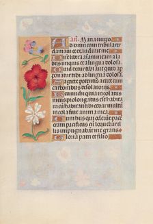 Hours of Queen Isabella the Catholic, Queen of Spain: Fol. 132v, c. 1500. Creator: Master of the First Prayerbook of Maximillian (Flemish, c. 1444-1519); Associates, and