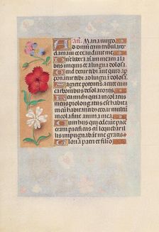 Hours of Queen Isabella the Catholic, Queen of Spain: Fol. 132v, c. 1500. Creator: Master of the First Prayerbook of Maximillian (Flemish, c. 1444-1519); Associates, and