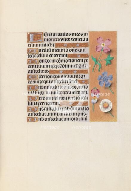 Hours of Queen Isabella the Catholic, Queen of Spain: Fol. 133r, c. 1500. Creator: Master of the First Prayerbook of Maximillian (Flemish, c. 1444-1519); Associates, and.