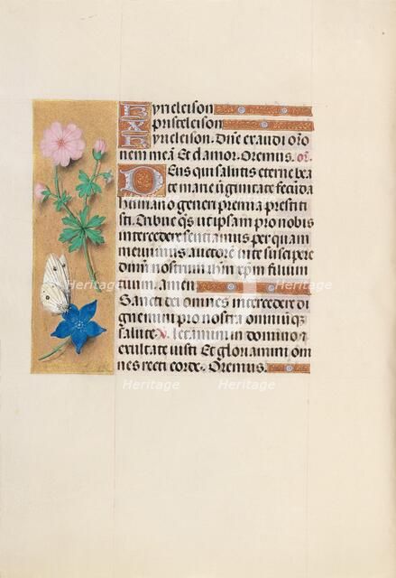 Hours of Queen Isabella the Catholic, Queen of Spain: Fol. 134v, c. 1500. Creator: Master of the First Prayerbook of Maximillian (Flemish, c. 1444-1519); Associates, and.