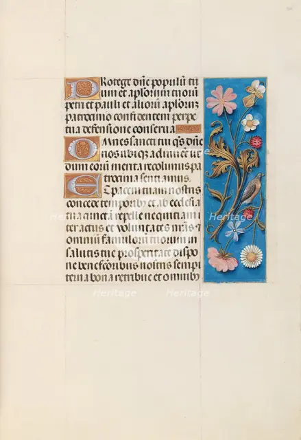 Hours of Queen Isabella the Catholic, Queen of Spain: Fol. 135r, c. 1500. Creator: Master of the First Prayerbook of Maximillian (Flemish, c. 1444-1519); Associates, and.