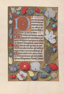 Hours of Queen Isabella the Catholic, Queen of Spain: Fol. 137r, c. 1500. Creator: Master of the First Prayerbook of Maximillian (Flemish, c. 1444-1519); Associates, and
