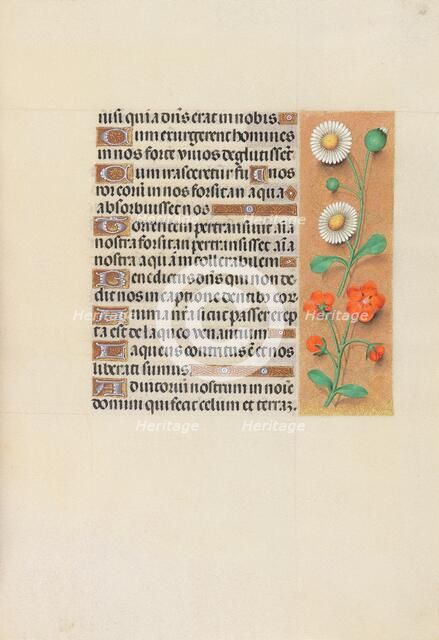 Hours of Queen Isabella the Catholic, Queen of Spain: Fol. 138r, c. 1500. Creator: Master of the First Prayerbook of Maximillian (Flemish, c. 1444-1519); Associates, and.