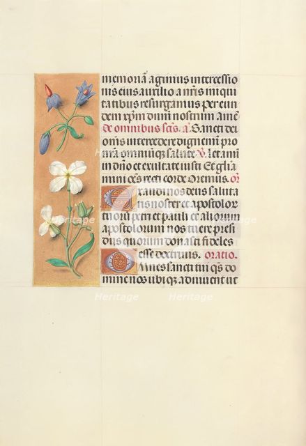 Hours of Queen Isabella the Catholic, Queen of Spain: Fol. 139v, c. 1500. Creator: Master of the First Prayerbook of Maximillian (Flemish, c. 1444-1519); Associates, and.