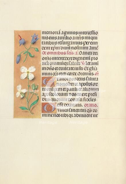 Hours of Queen Isabella the Catholic, Queen of Spain: Fol. 139v, c. 1500. Creator: Master of the First Prayerbook of Maximillian (Flemish, c. 1444-1519); Associates, and.