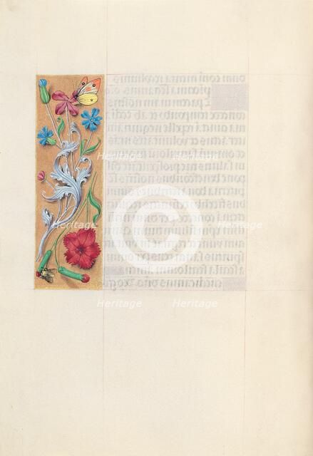 Hours of Queen Isabella the Catholic, Queen of Spain: Fol. 140v, c. 1500. Creator: Master of the First Prayerbook of Maximillian (Flemish, c. 1444-1519); Associates, and.