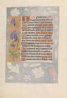 Hours of Queen Isabella the Catholic, Queen of Spain: Fol. 142v, c. 1500. Creator: Master of the First Prayerbook of Maximillian (Flemish, c. 1444-1519); Associates, and