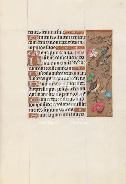 Hours of Queen Isabella the Catholic, Queen of Spain: Fol. 143r, c. 1500. Creator: Master of the First Prayerbook of Maximillian (Flemish, c. 1444-1519); Associates, and.