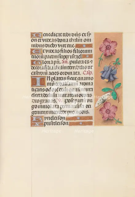 Hours of Queen Isabella the Catholic, Queen of Spain: Fol. 144r, c. 1500. Creator: Master of the First Prayerbook of Maximillian (Flemish, c. 1444-1519); Associates, and.
