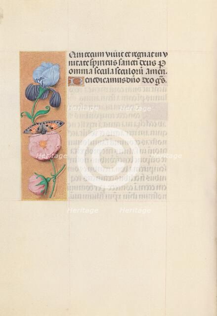 Hours of Queen Isabella the Catholic, Queen of Spain: Fol. 145v, c. 1500. Creator: Master of the First Prayerbook of Maximillian (Flemish, c. 1444-1519); Associates, and.