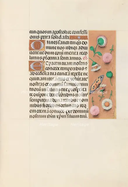 Hours of Queen Isabella the Catholic, Queen of Spain: Fol. 145r, c. 1500. Creator: Master of the First Prayerbook of Maximillian (Flemish, c. 1444-1519); Associates, and.