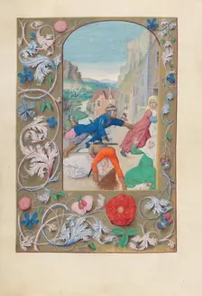 Hours of Queen Isabella the Catholic, Queen of Spain: Fol. 146v, Massacre..., c1500. Creator: Master of the First Prayerbook of Maximillian (Flemish, c. 1444-1519); Associates, and
