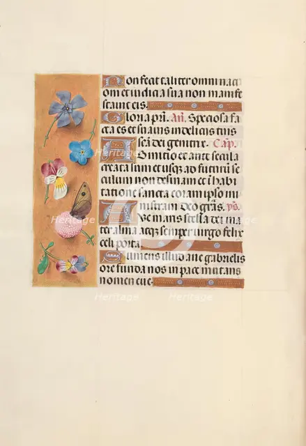 Hours of Queen Isabella the Catholic, Queen of Spain: Fol. 150v, c. 1500. Creator: Master of the First Prayerbook of Maximillian (Flemish, c. 1444-1519); Associates, and.