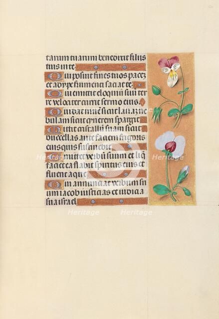 Hours of Queen Isabella the Catholic, Queen of Spain: Fol. 150r, c. 1500. Creator: Master of the First Prayerbook of Maximillian (Flemish, c. 1444-1519); Associates, and.